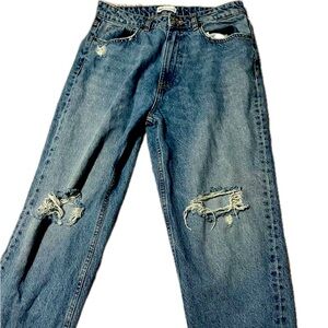 Size 10 ZARA jeans ripped jeans , NWOT. open to offers. i will hold if necessary